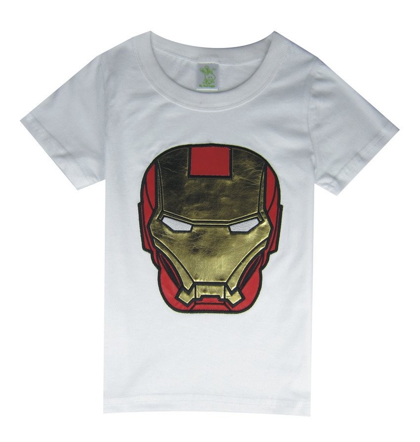 Chloe's Clozette T-shirt Superhero Iron Man - Putih