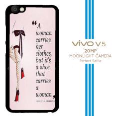 Christian Louboutin Quotes A0839 Casing Vivo V5 / Vivo V5S Custom Hard Case