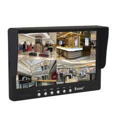 Chunnuan 7 Inch 16:9 HD 4 Split Quad Display Video Otomatis Mengidentifikasi 4 Video Sinyal Input TFT LCD Car Rear View Monitor DVD VCR Kamera GPS Sun Visor Monitor-Intl