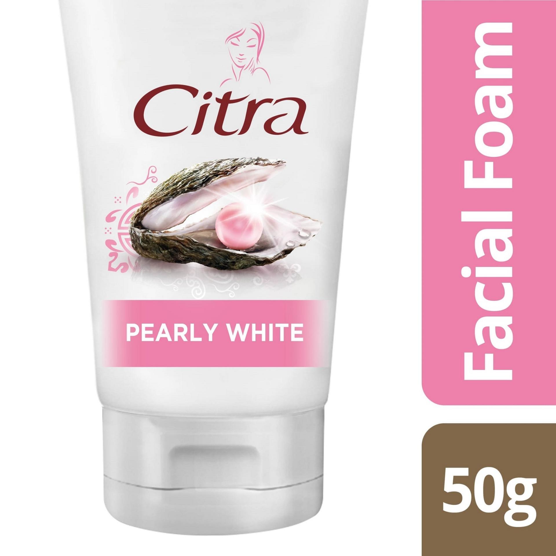 CITRA PEARLY WHITE FACIAL FOAM 50G