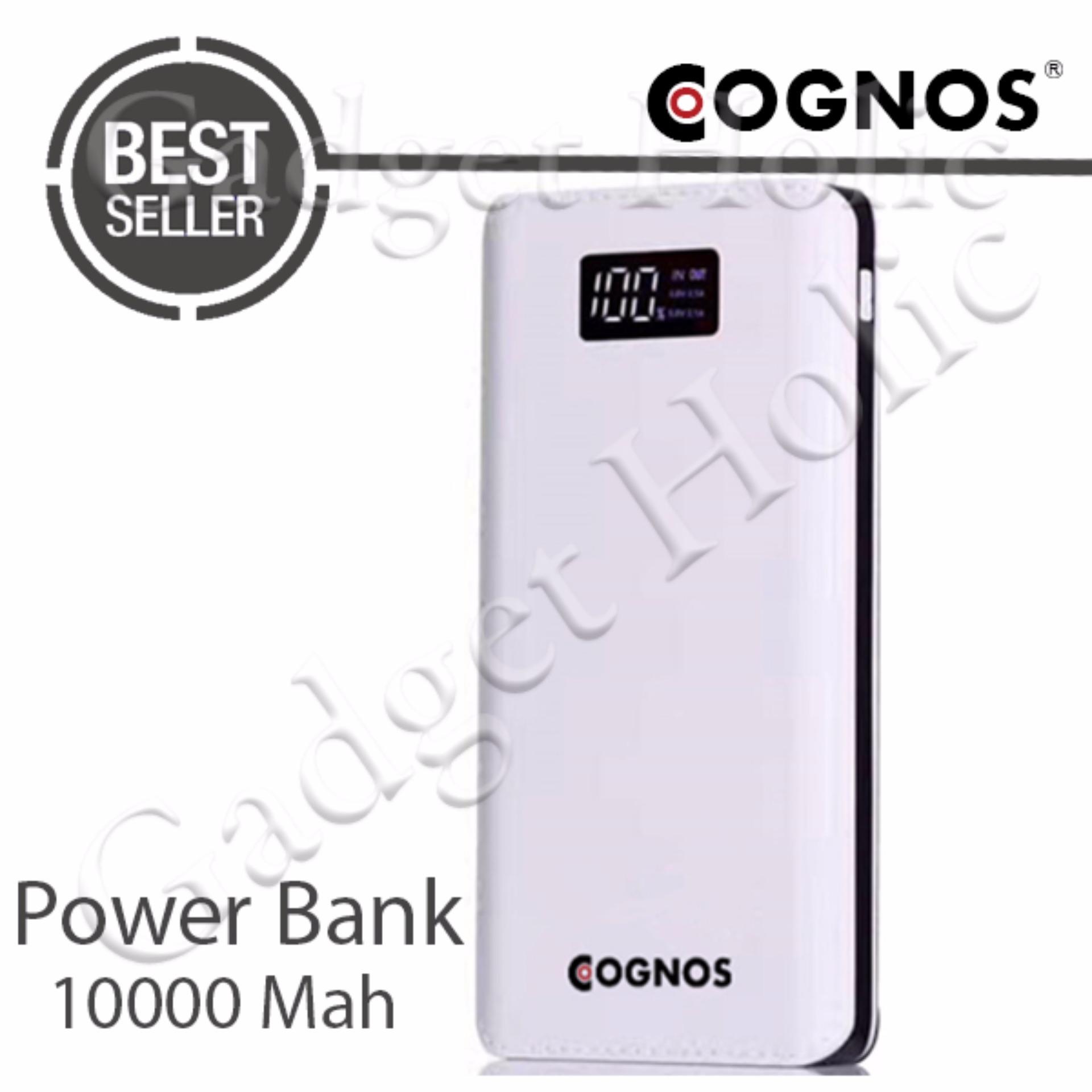 Handphone Smartphone & Tablet cognos garansi 18 bulan power bank polymer battery real capacity with lcd mah putih 1234 0b242a73e34aaaa7e26f ae