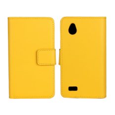 Colorfull Leather Case For HTC Desire V T328W (Yellow) - intl.
