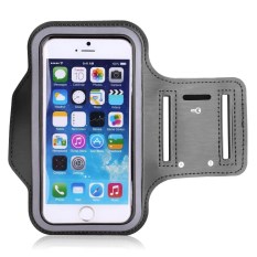 Comfkey Olahraga Tahan Air dengan Key Holder untuk IPhone 6 Plus, 6 S Plus (5.5 Inci), Galaxy S6/S5, Catatan 4 Bundle dengan Screen Protector (Grey)