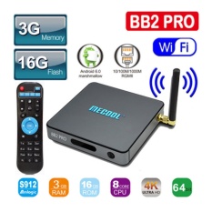 Komputer Laptop TV Tuner MECOOL Mini PC BB2 PRO Android 6.0 TV Box DDR4 3g 16g Amlogic S912 64 Bit Octa Core WI FI Bluetooth 4.0 1000 M LAN Kodi 17.0 Vedio Download Gratis Media Player-Intl