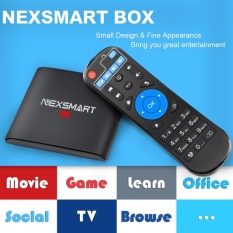 Komputer Laptop TV Tuner Nexsmart Mini PC D32 TV Box Quad-Core Armcortex A7 32Bit Android 5.1 2.4G Wifi Streamings Kotak Android TV Box Android Box-Intl