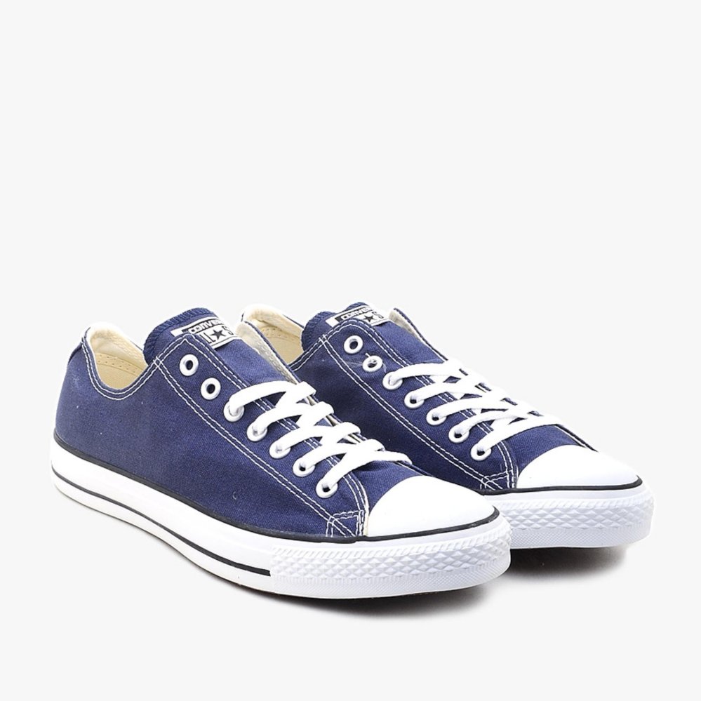 Converse Chuck Taylor All Star Canvas Low Cut Sneakers Unisex Chuck Size - Navy