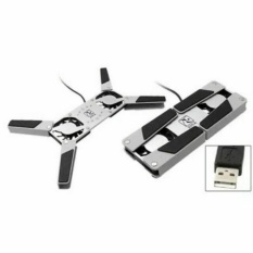 Cooling Pad Mini Lipat Laptop Pendingin Netbook Cooler 2 Fan Murah Dan Berkualitas Terbaik