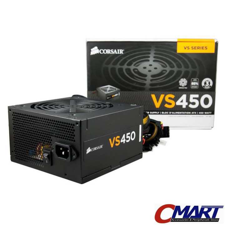 Harga Corsair VS Series VS450 PSU ATX Power Supply True Gaming 450W 450
watt