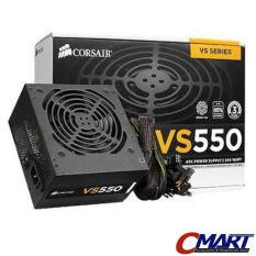 Corsair VS Series VS550 PSU ATX Power Supply True Gaming 550W 550 watt