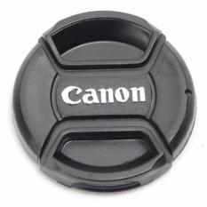 Cover Tutup Lensa Kamera Canon Lens Cap Penutup 72mm s6186 - Black