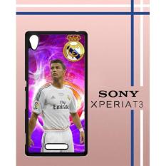 Cristiano Ronaldo Render Q0054 Casing Custom Hardcase Hp Sony Xperia T3 Case Cover G99V