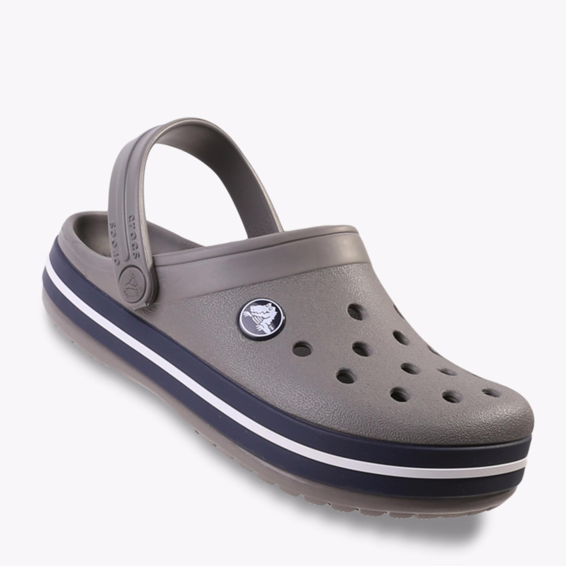 Crocs Classic Clog Kid's Sandals - Abu-abu
