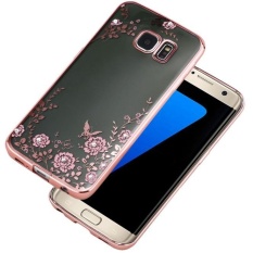 Crystal Rubber Back Plating TPU Soft Case Cover untuk Samsung Galaxy S7 PK-Intl