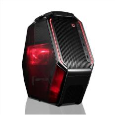 CUBE GAMING HEXAG - Unique Design - M ATX - Full Acrylic Window - 1x8CM Led Fan - RGB Led Bar - USB 3.0