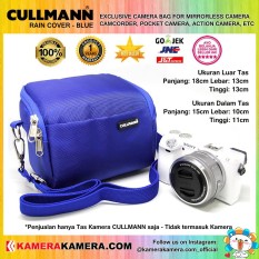 CULLMANN RAIN COVER BLUE Original Camera Bag for Mirrorless Camera Canon Nikon Sony Camcorder Panasonic and Action Camera GoPro Brica Xiaomi Yi