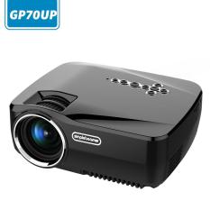 Cusepra Android Smart Wifi Proyektor, GP70UP Nirkabel Mini LED Proyektor Video Dukungan Smartphone Laptop TV BOX DVD VGA Dll Miracast Airplay untuk Hiburan