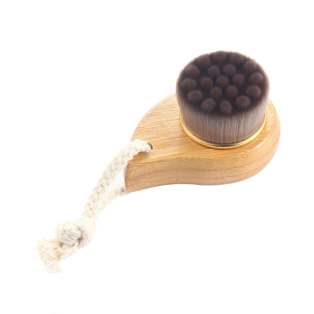 Cusepra Bulu Lembut Wajah Deep Pore Cleansing Kecantikan Pijat Perawatan Kulit Wash Brush Wajah Mengelupas Kuas Pembersih-Intl