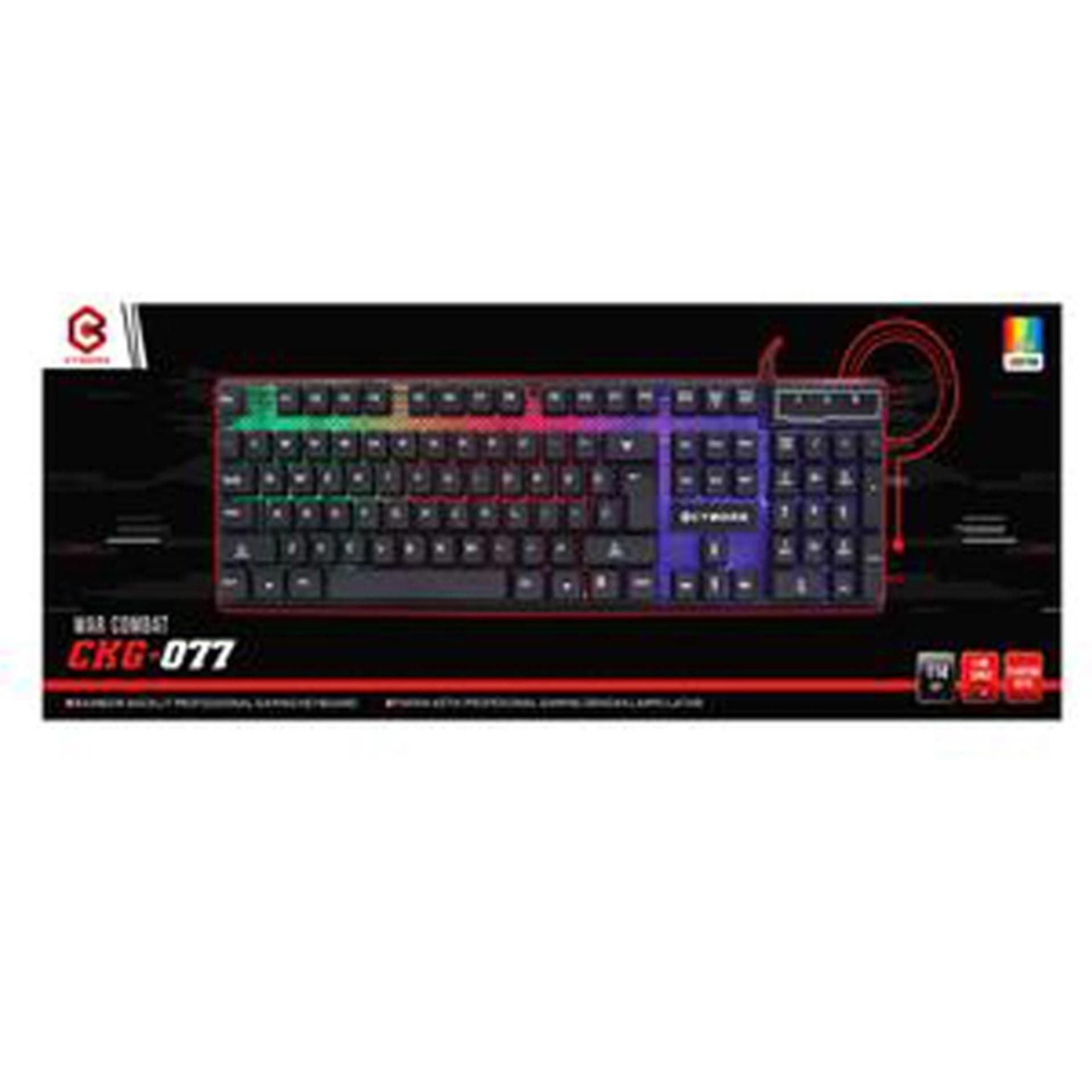 Cyborg Keyboard Gaming CKG-077 War Combat Cyborg Keyboard Gaming CKG-077 War Combat