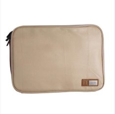 D-park Kanvas Tahan Air Organizer Laptop Sleeve Case Bag dengan Handle And Pockets untuk Macbook Air/Pro Retina 13 Inch/ASUS ZenBook-Intl