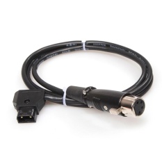 D-Ketuk untuk Laki-laki Ke Perempuan 4-Pin XLR Kabel untuk Power Supply Adaptor