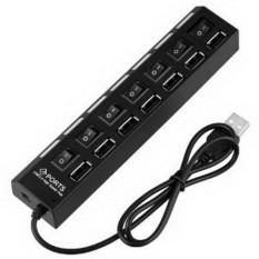 Dbest Usb Hub 7 Port On Off - Hitam/Putih