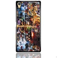 Dc Vs Marvel Cartoon Z0881 Sony Xperia Z5 Premium Custom Hard Case