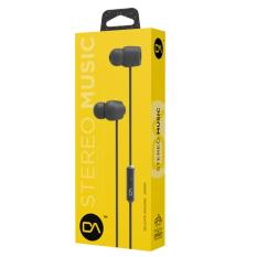 Delicate Amazing Headset Earphone Stereo With Microphone DM0011 For Smartphone Iphone Samsung Xiaomi Oppo Vivo