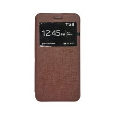 Delkin Flip Cover Samsung Note 2 - Cokelat