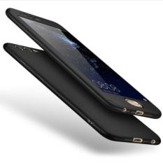 Delkin Hardcase Full Case 360 (Depan-belakang) For Oppo F5 - Free Tempered Glass (PENGIRIMAN WARNA SESUAI PESANAN)