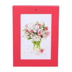 Desktop Dinding Gambar Bingkai Foto Kamera Tersembunyi Spy Nanny Cam DVWithMotion Deteksi (Merah)-Intl
