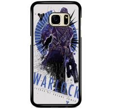 Destiny Warlock Poster Z4225 Samsung Galaxy S7 Edge Custom Hard Case