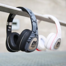 Devil Kucing Nirkabel Bluetooth HIFI Stereo Headset Headset Masa Pakai Baterai Yang Lama-Internasional