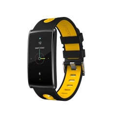 DHN N68 Colorful LED Screen Smart Watch Bluetooth 4.0 Bracelet Health Heart Rater Blood Pressure Monitor Fitness Tracker - intl