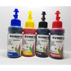 Diamond Tinta Universal Epson Canon Brother Hp 1 Set 4 warna