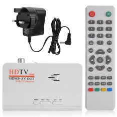 TV Box Tuner Receiver Konverter Digital 1080 P HD HDMI DVB-T2 Dengan Remote Control