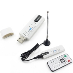 Digital DVBT2 USB Stick Teknologi Tuner dengan Antena Remote HD TV Receiver untuk DVB-C/FMDAB-Intl