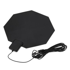 Digital Indoor TV HDTV DTV Antena Desain Datar Dukungan Menerima VHF UHF Sinyal/Free Digital/Sinyal Analog Tinggi Gain US Plug-Intl