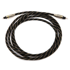 Kabel Audio Optik Digital Serat Optik Kabel OD6.0 Kabel TOSLINK untuk CD DV (2 M)-Intl
