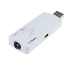 Digital USB 2.0 Analog Signal TV Stick Box Worldwide TV Tuner Receiver FM Radio