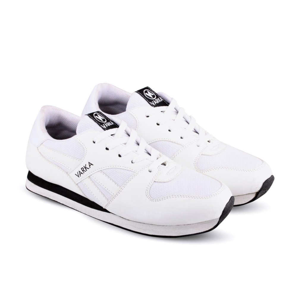 Distro Bandung VR 362 Sepatu Sneakers dan Kasual Pria bisa untuk olahraga joging - Putih