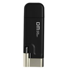 DM iBRIDGE / iXpand/ i-Flash Drive Lightning OTG USB Flash Drive Lightning 32GB for iPhone 7 / iPhone 7 Plus / iPhone 5/5s/5c/6/6 Plus/iPad - Hitam