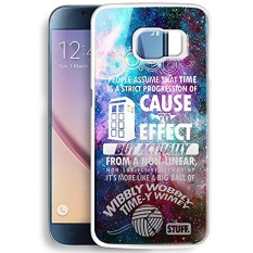 DOCTOR WHO CASE (CUSTOM) untuk Samsung Galaxy S6 Kasus Putih-Intl