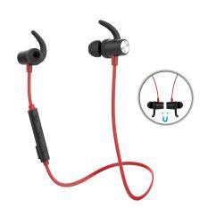 Dodocool Headphone Magnetik Nirkabel In-Ear With HD MIC CVC 6.0 untuk Penghilang Kebisingan For Perangkat Pintar Berkemampuan Bluetooth Merah