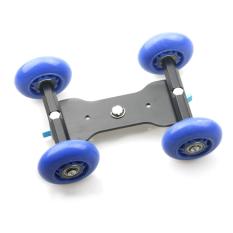 Dolly Slider Kamera DSLR - Black/Blue
