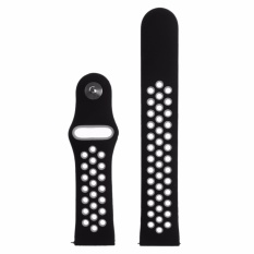 Double Warna Sabuk Pengikat Silikon untuk Samsung Gear S3 Smart Olahraga Watch