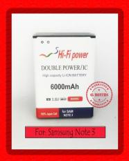 SAMSUNG N900 NOTE 3 N9000 B800BC B800BE B800BU 6000mah DOUBLE POWER GARANSI 6 BULAN BATRE BATERAI BATTERY PP HIFI 906788