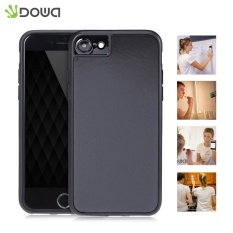 DOWA Magical Nano Hands-free Sticky Case Anti-gravity Selfie Cover for iPhone 7 (Black) - intl