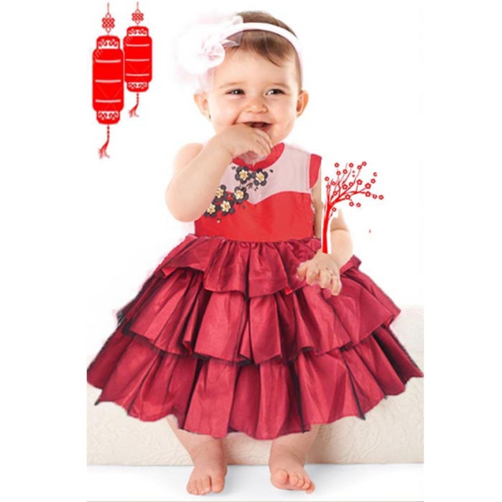 Dress Pesta Bayi Dress Pesta Anak Gaun Bayi Murah Gaun Anak Murah Dress Anak Murah Dress Bayi Murah Dress Merah Anak