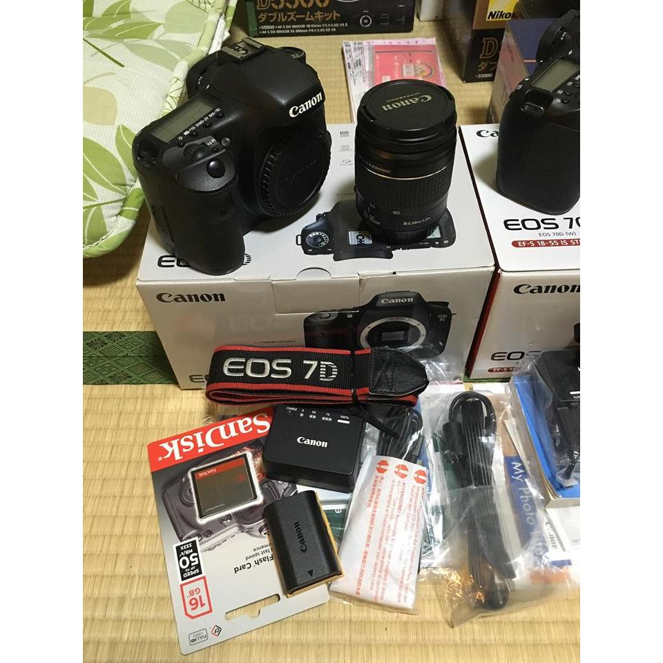DSLR Canon EOS 7D Kit 28-80mm 36 MP