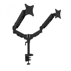 Dual LCD Monitor Mount Monitor Lengan dengan Tinggi Musim Semi Gas Adjustable Arms Free Standing Desk Mount Amazon Basic Monitor Stand Tugas Berat Sepenuhnya Disesuaikan Cocok Dua Layar Hingga 27 39.6 LB Kapasitas-Intl